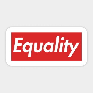 Equality Sticker